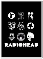 Radiohead британская рок-группа - постер