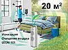 Переносний антибактеріальний очищувач повітря LEON-101 + іонізатор + повербанк, для дому та автомобіля, фото 3
