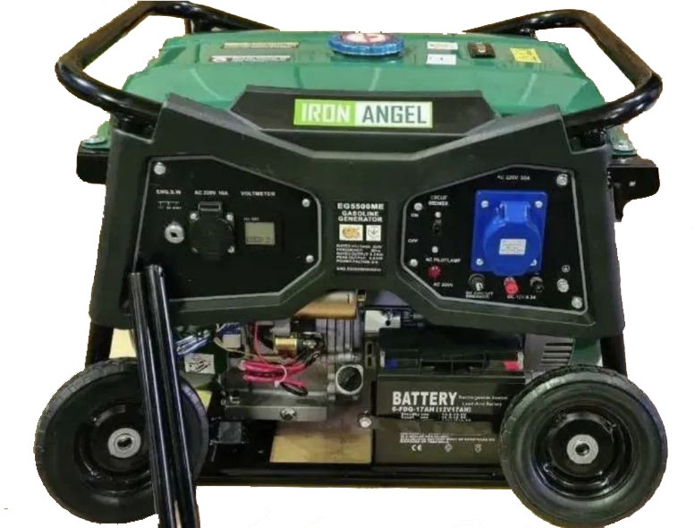 Генератор бензиновий Iron Angel EG 5500 EМ