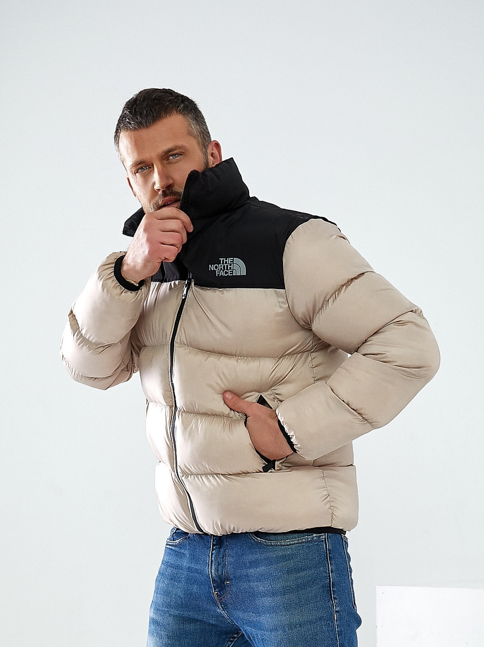 Куртка мужская The North Face теплая Зе Норд Фейс ТНФ 700 зимний пуховик - фото 1 - id-p1728574129