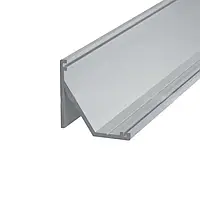 LED-профіль13,5мм для Led стрічки (17х17х2000мм) кутовий накладний широкий анодований ЛПУ17н_2