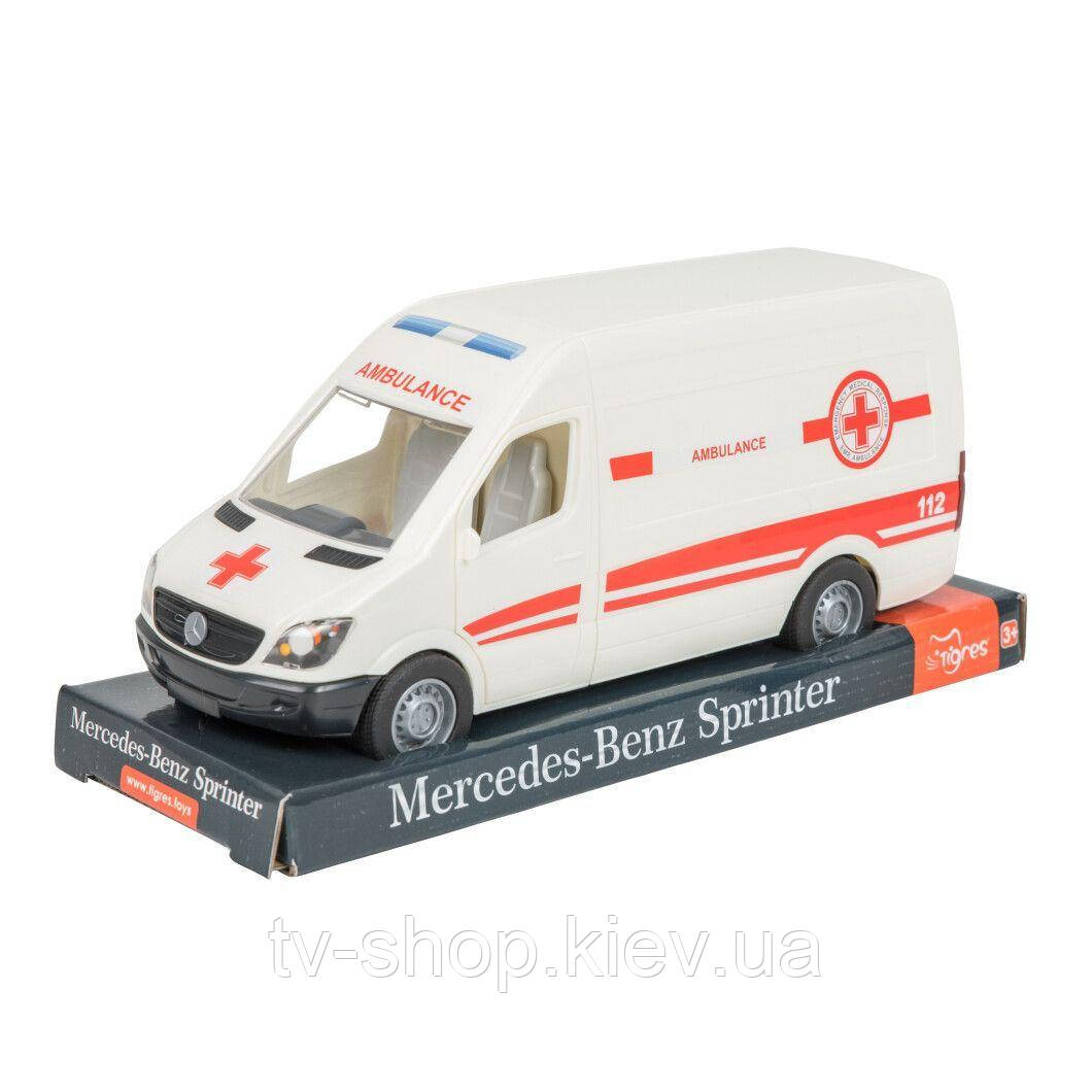 Автомобіль Швидка допомога "Mercedes-Benz Sprinter" 26 см (Відкривається)