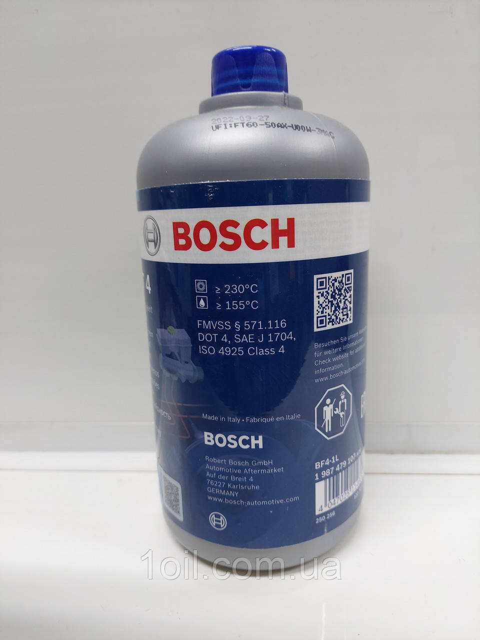 Гальмівна рідина BOSCH DOT-4 1987479107 1л