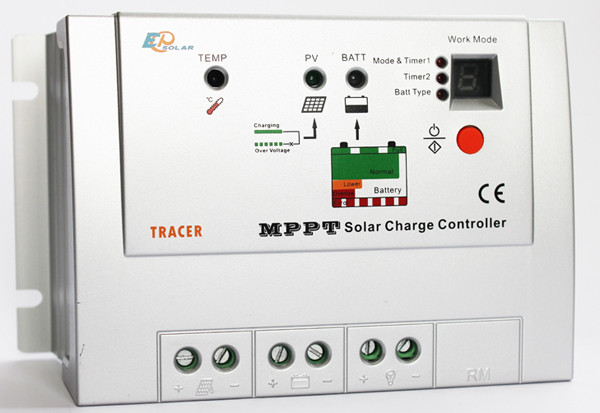 Контролер заряду сонячної батареї MPPT EPSolar 10А-12/24В Tracer-1215RN, фото 1
