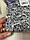 Бусини  " Абетка  Квадратні "  чорно білі 500 грамів, фото 8