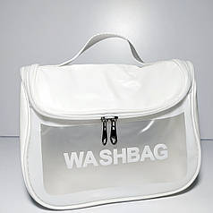 Прозора косметичка з ручкою