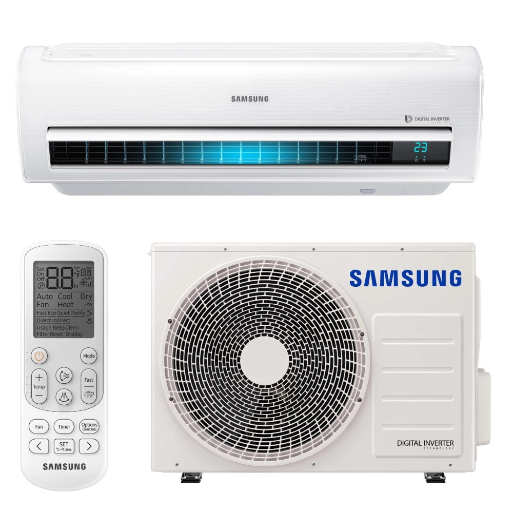 Інверторний кондиціонер Samsung AR09NXPDPWKNEE Nordic (-30) Wi-Fi (VirusDoctor)