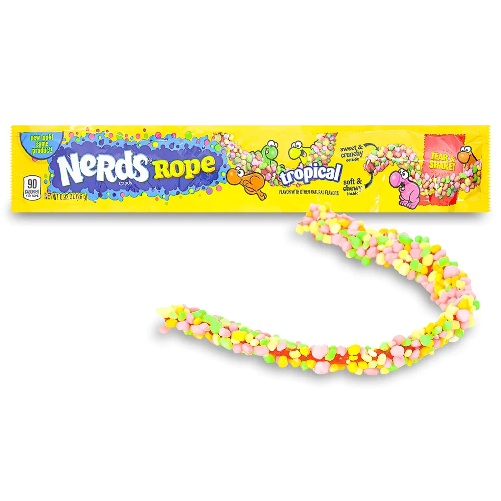 Драже Nerds Rope Tropical 90g, фото 1