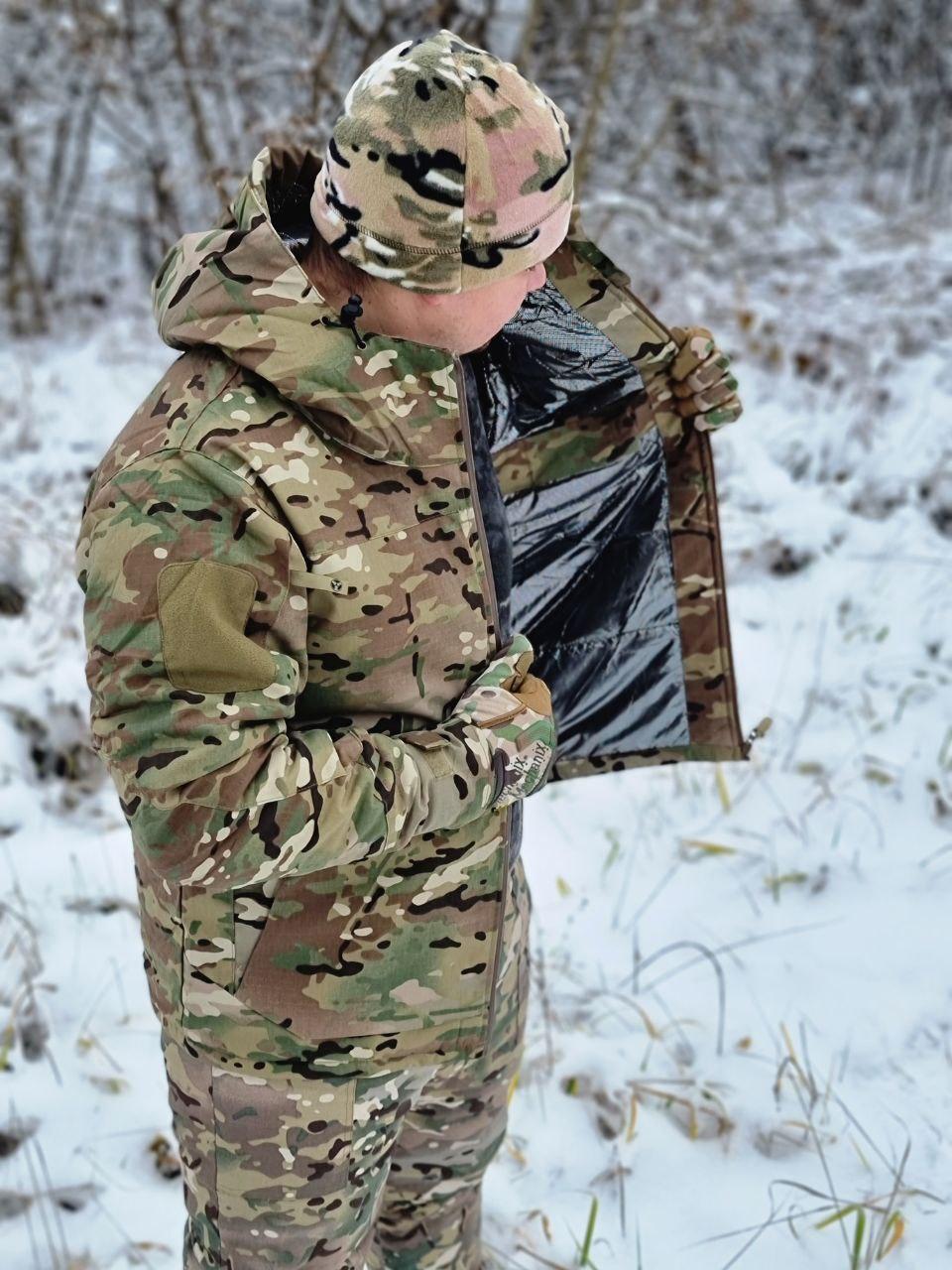 Куртка multicam Omni-Heat до -25С. Мультифункціональна тактична куртка
