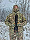 Куртка мультикам на підкладці Omni-Heat, тактична куртка, бойові куртки мультикам, фото 5