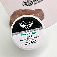 Чорна гель фарба 5мл