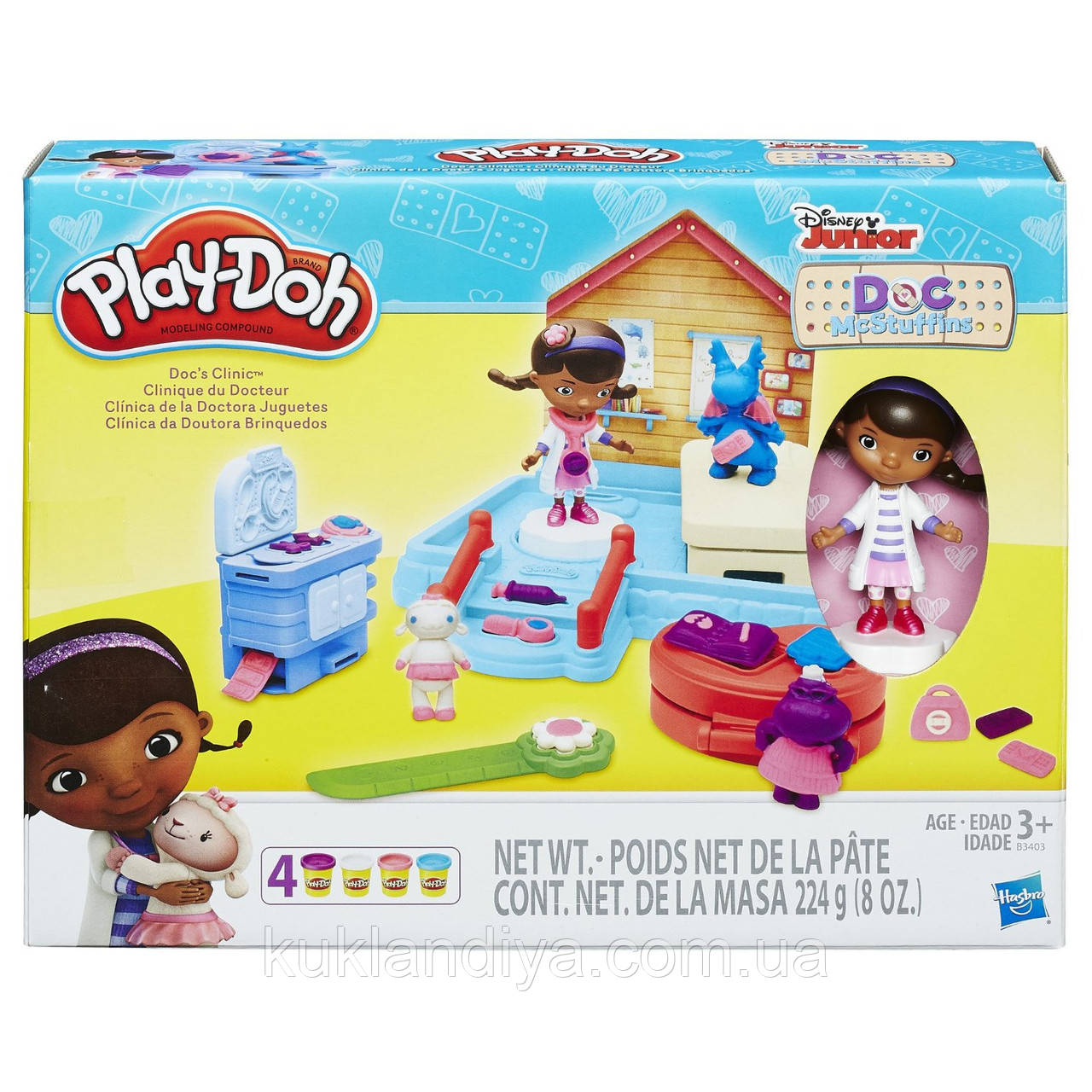 Игровой набор Play-Doh Клиника доктора Плюшевой Disney Doc McStuffins - фото 1 - id-p287831511