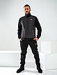 Спортивний костюм теплий Paul & Shark чоловічий чорний Пол Шарк зимовий спорт костюм, фото 8