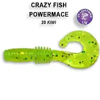 Силіконова приманка Crazy Fish Power Mace 1.6" 20