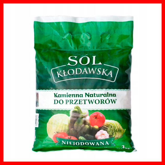 Сіль харчова кам'яна кухонна, 3 кг