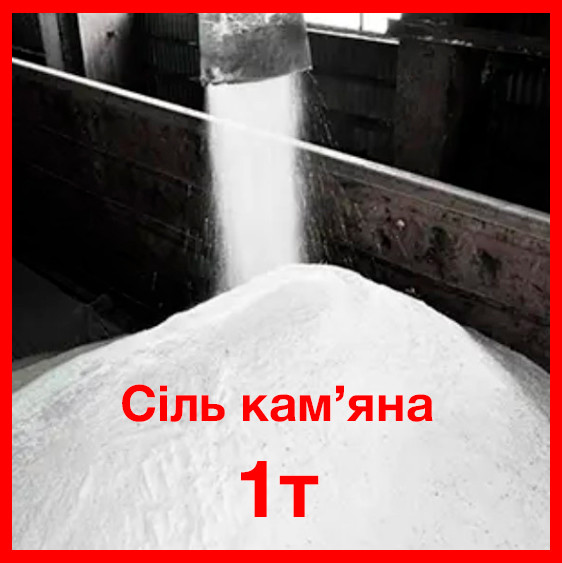 Сіль кам'яна навал Sol, помол 1-4, Румунія, 1 т