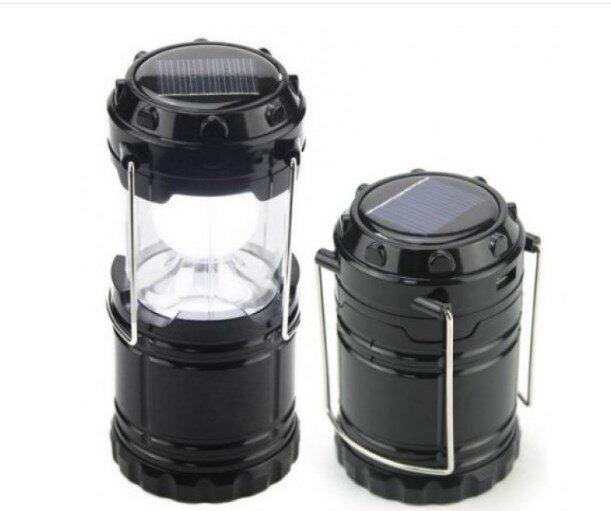 Кемпінгова лампа Kirghil Flame Effect на сонячній енергії ZM-5822