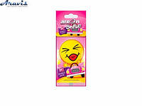 Ароматизатор Areon сухой листик Smile Dry Bubble Gum