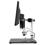 Мікроскоп цифровий на штативі з ДК, 8.5 РК 2200мАг MicroSD 2Мп 5-260X, AD208, фото 4