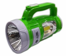 Багатофункціональний акумуляторний світлодіодний ліхтар-лампа JA 1968, зелений