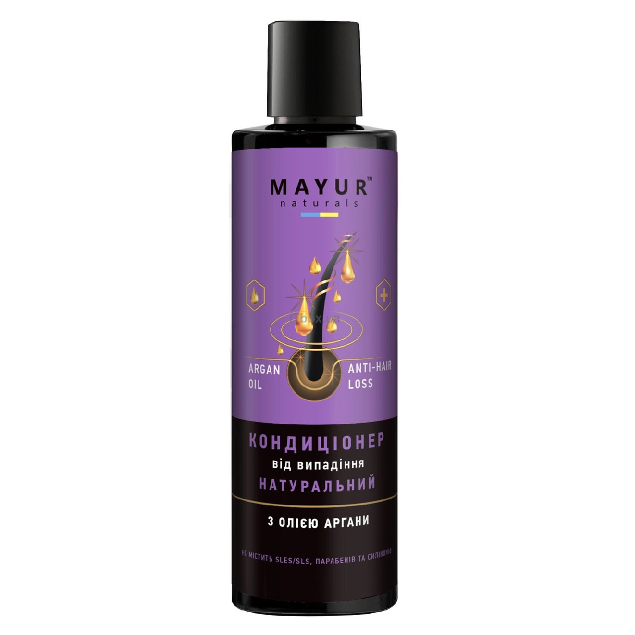 Кондиціонер натуральний від випадіння волосся з арганою Mayur 200 мл (4820230952728)