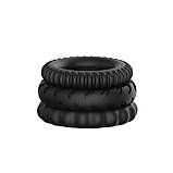 Ерекційні кільця Titan Cock Ring Set Blue, фото 3