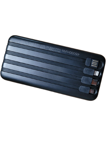 Портативний зарядний пристрій Smart Power Bank 4in1 10000mAh Павербанк USB, фото 1