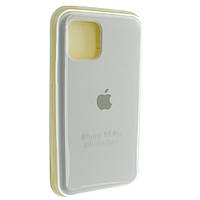 Чехол Silicone case iPhone 11Pro White 09