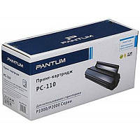 Комплект для заправки картриджа Pantum PC-110, Black, P2000/2050,M5000/5005/6000/6005, 2 x тонер + 2 x чип