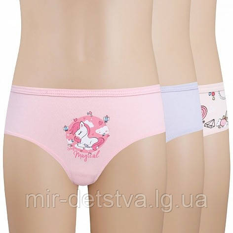 Трусики дитячі для дівчаток ТМ Baykar, Туреччина оптом р.3 (122-128 см), фото 1