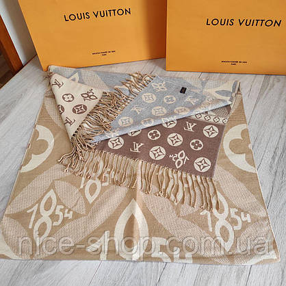 Шарф Louis Vuitton кашемір, фото 6