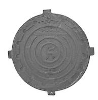 Кришка чавунна люка каналізаційного d-640, h-30 (МЛ)