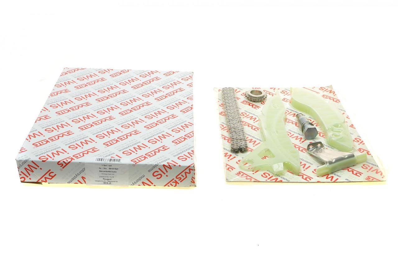 Комплект ланцюга ГРМ Citroen C4 / C5 / DS3 / Peugeot 207 / 208 / 3008 / 308 / 508 / 5008 1.6 THP 06- AIC 59101SET