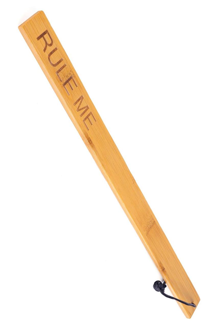 Пелл Fetish Tentation — Paddle Rule Me Bamboo, паковань у ПЕ пакет