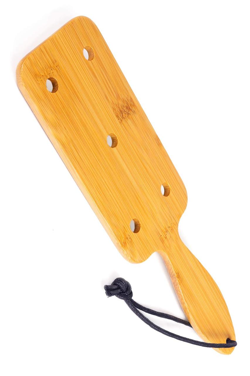 Пелл Fetish Tentation Paddle Wide and Short Bamboo, паковань у ПЕ пакет