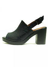 Босоніжки жіночі літні MIDA синій 27017 (37)