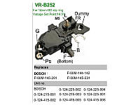 Реле регулятор генератора VR-B252 FIAT Ducato 94-02; MERCEDES-BENZ A-Class W168 97-04, Vaneo 01-05; OPEL Combo