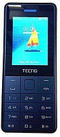 Кнопочный телефон Tecno T372 TripleSIM Deep Blue (4895180746826) (UA UCRF)