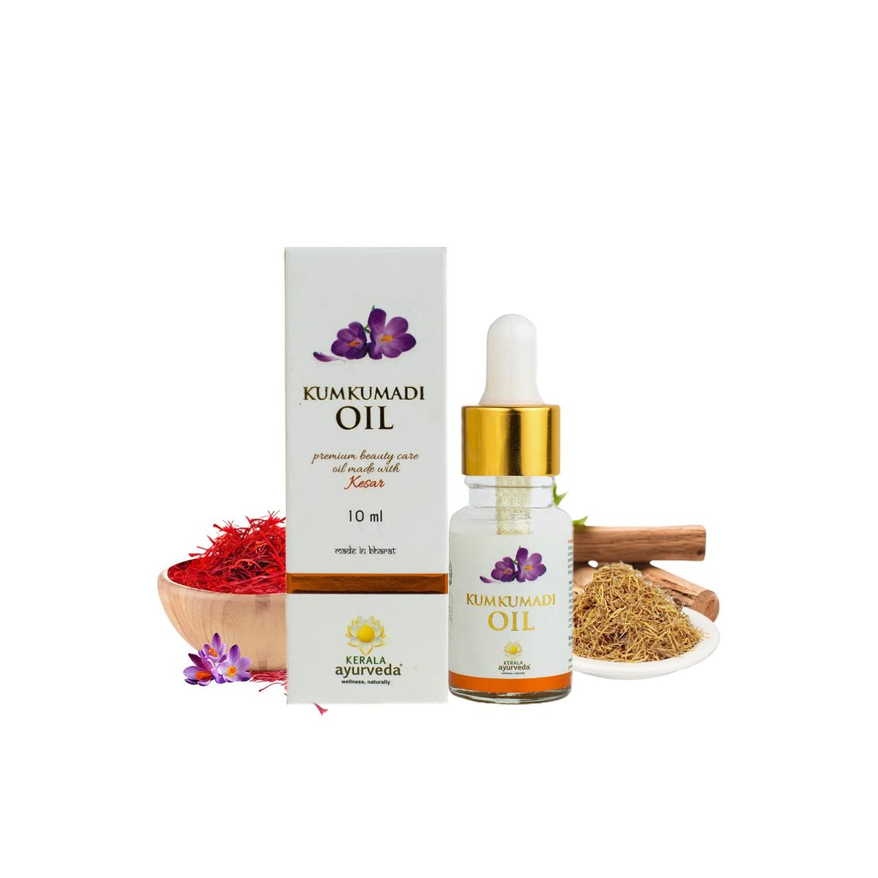 Кумкумади Масло / Kumkumadi Oil - Омоложение Кожи - Керала Аюрведа - 10 ...