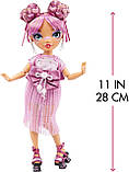 Лялька Рейнбоу Хай Ліла Ямамото Rainbow High S4 Lila Yamamoto Mauve Purple Fashion Doll 578338 MGA Оригінал, фото 5