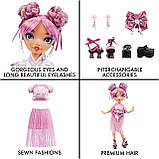 Лялька Рейнбоу Хай Ліла Ямамото Rainbow High S4 Lila Yamamoto Mauve Purple Fashion Doll 578338 MGA Оригінал, фото 4
