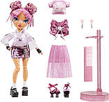 Лялька Рейнбоу Хай Ліла Ямамото Rainbow High S4 Lila Yamamoto Mauve Purple Fashion Doll 578338 MGA Оригінал, фото 3