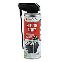 Мастило силіконове спрей 200ml "Carlife" CF206 PROFESSIONL (з аплікатором) (24 шт./яй)