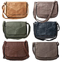 Женская кожаная сумка через плечо LT 5616 разные цвета