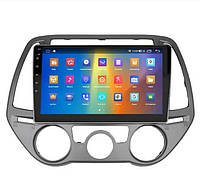 Штатная магнитола 9" Lesko для Hyundai i20 I Рестайлинг 2012-2014 2/32Gb CarPlay 4G Wi-Fi GPS Prime Хюндай
