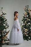ПЕРШЕ ПРИЧАСТЯ сукня SELESTA біле плаття, фото 3