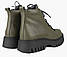 Черевики жіночі зимові зелені натуральна шкіра VM Villomi — розмір 38 (24,6 см), фото 5