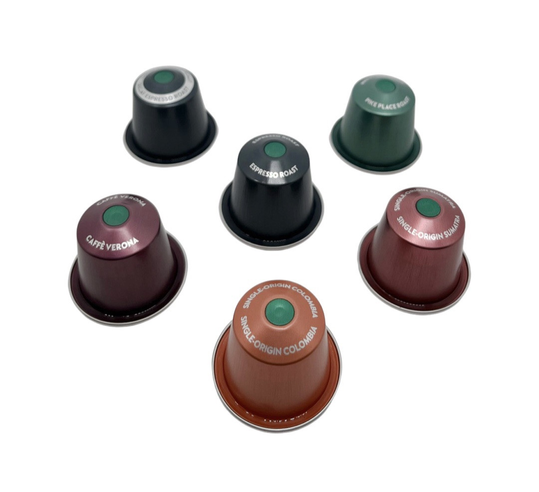 Набір Starbucks кава в капсулах 6 смаків, 6 капсул Nespresso