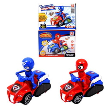 Al Дитячий іграшковий мотоцикл HG-789-90 трансформер 18 см (Spider-Man)