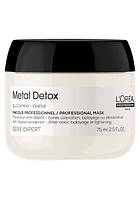 Маска против металлических накоплений в волосах Loreal Professionnel Metal Detox Mask 75 мл (20899L')
